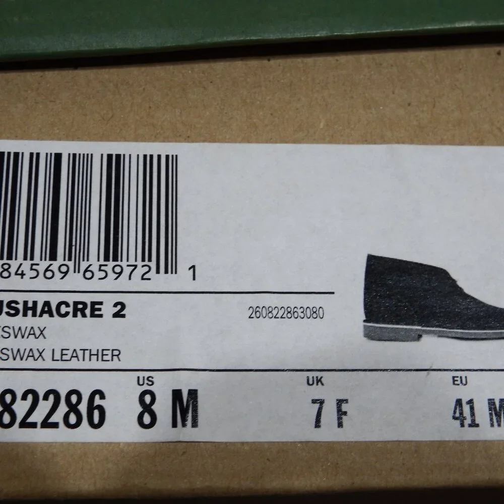 Clark's Bushacre 2 men's Chukka boots, Size 8M - Picture 7 of 8